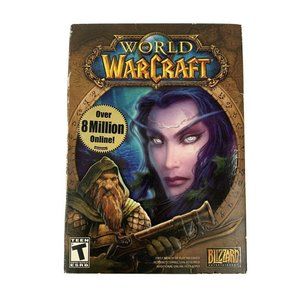 World of Warcraft (Windows/Mac) CIB W/Manual, 5 Disk, Excellent Condition
